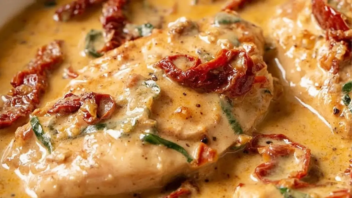 Creamy Sun-Dried Tomato Chicken