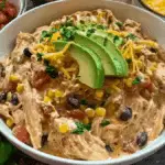 Creamy Slow Cooker Fiesta Chicken