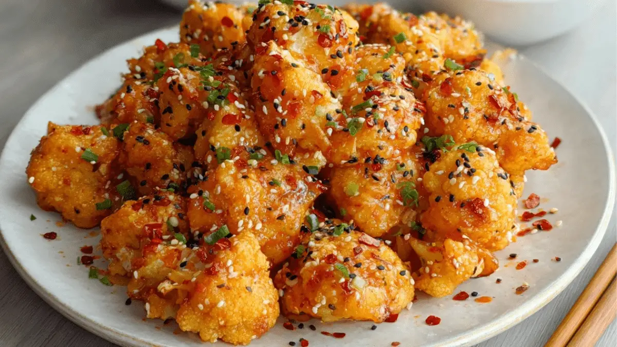 Bang Bang cauliflower recipe