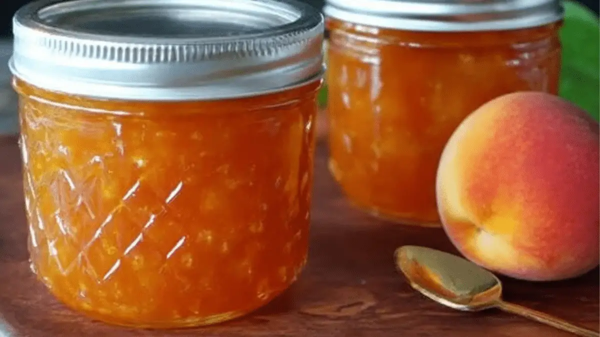 Vanilla Peach Jam