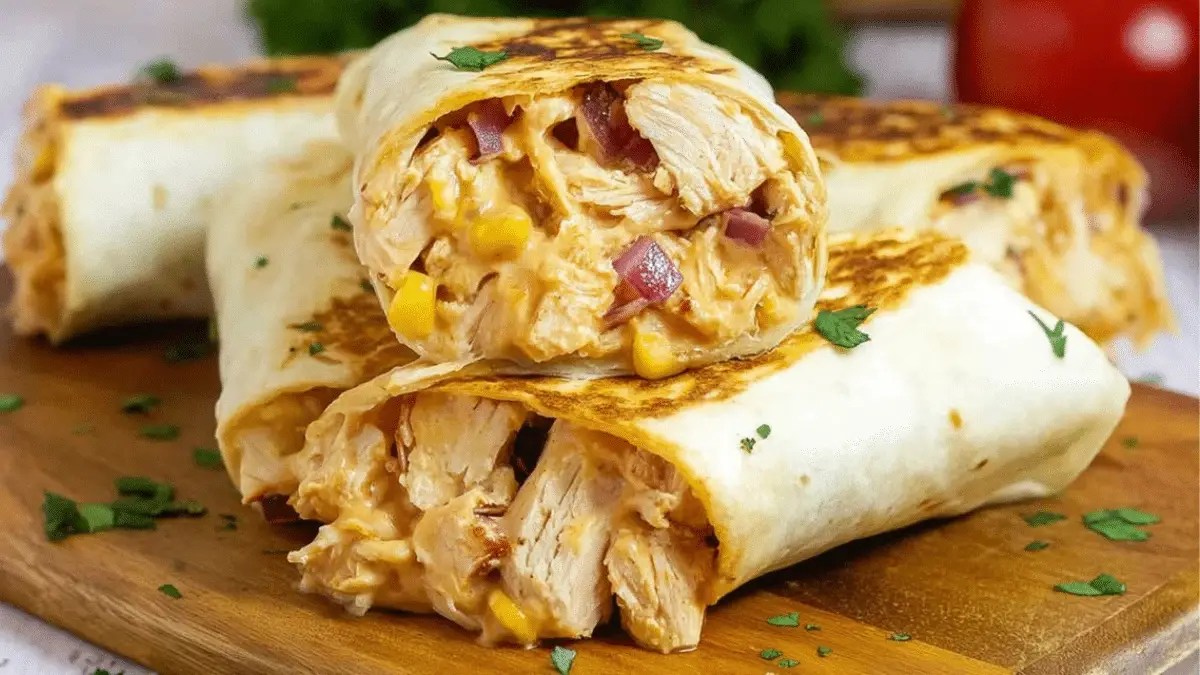 Easy Chicken Wraps