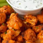 Buffalo Cauliflower Bites
