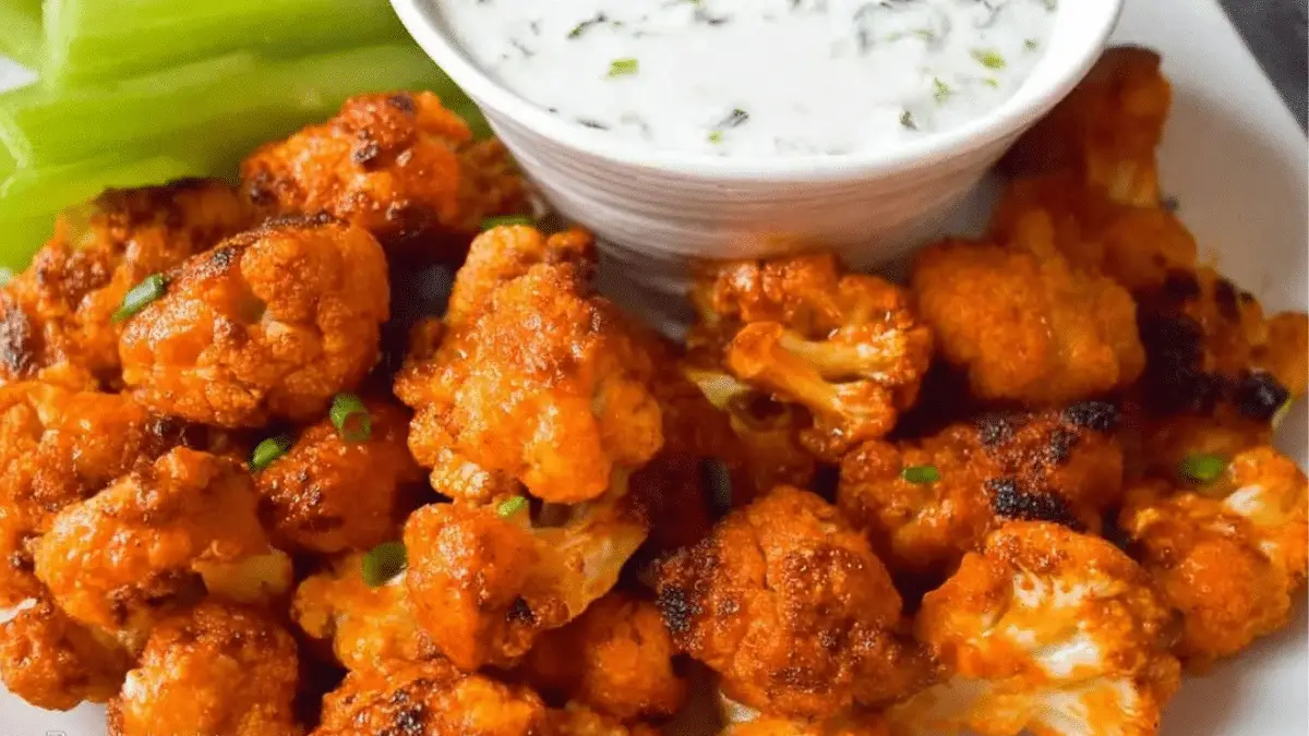 Buffalo Cauliflower Bites