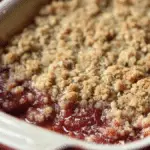 Strawberry Rhubarb Crumble