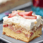 Keto Rhubarb Dream Bars
