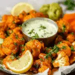 Crispy Buffalo Cauliflower Wings