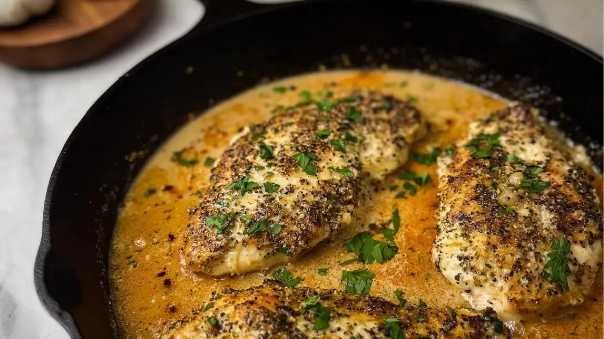 Creamy Garlic Parmesan Chicken