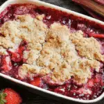 Strawberry Rhubarb Cobbler