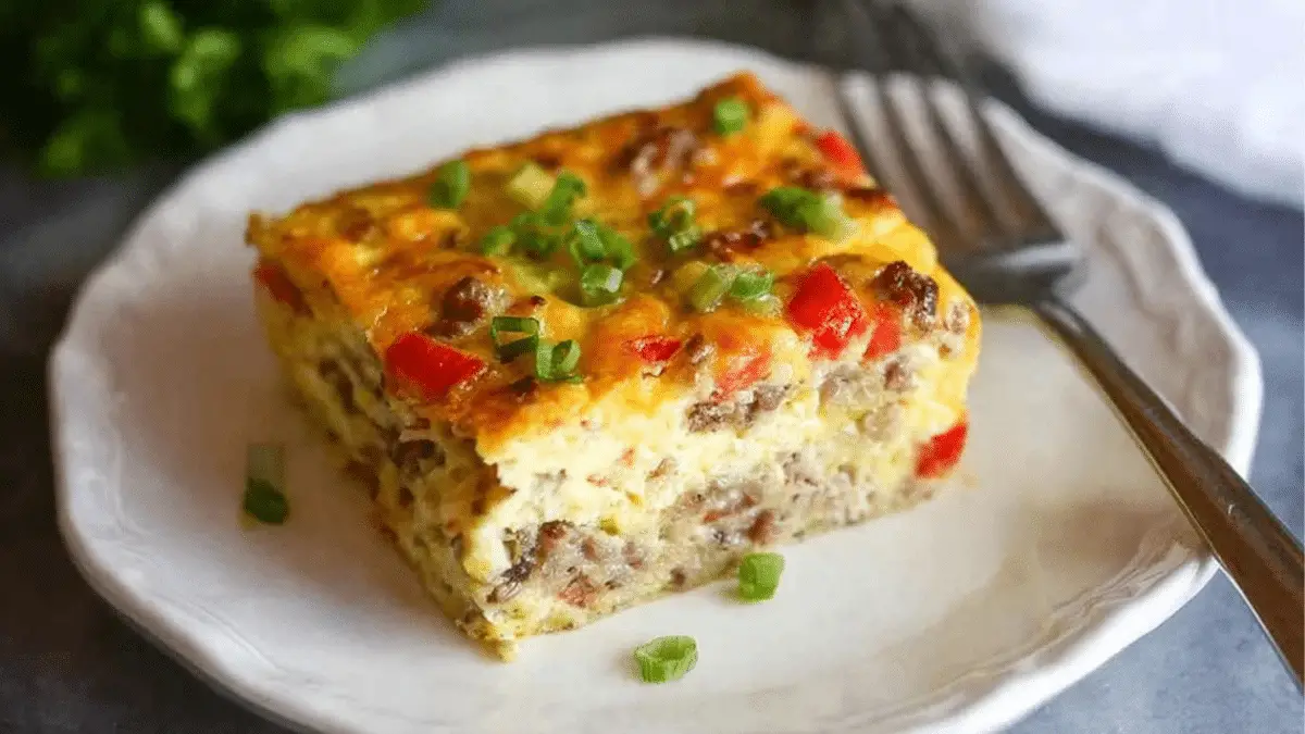 Sausage and Egg Breakfast casserole