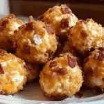 Low Carb Bacon Cheddar Mini Cheese Balls