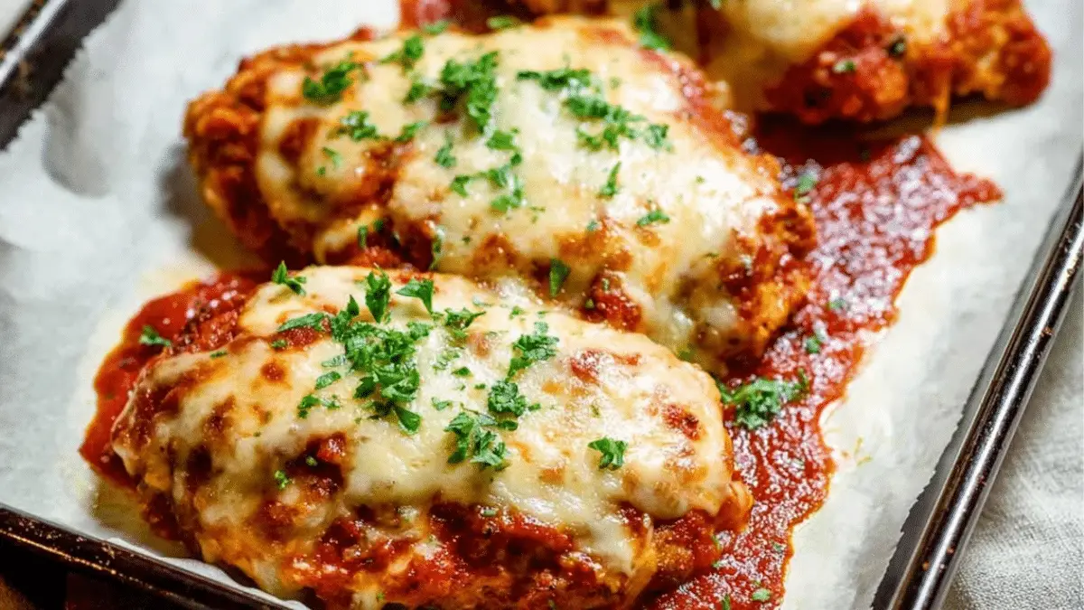 Keto Chicken Parmesan