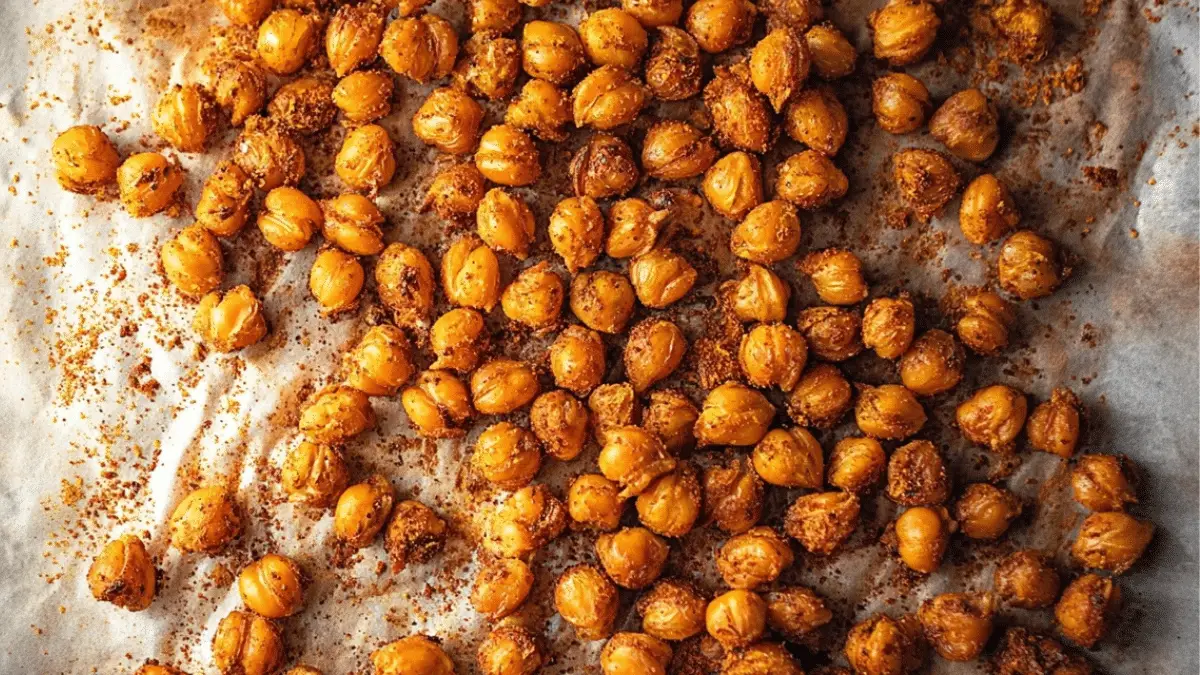 CRISPY CRUNCHY CHICKPEAS