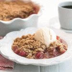 Keto Rhubarb Crisp