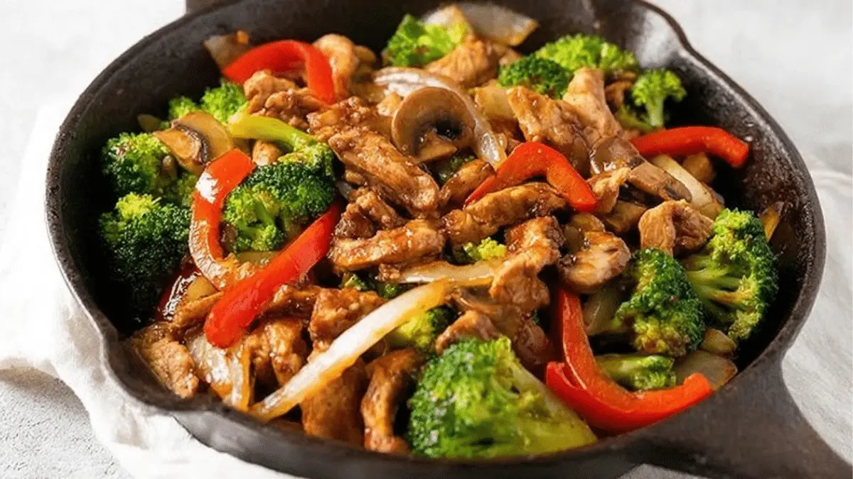 Keto Low Carb Chicken Stir Fry