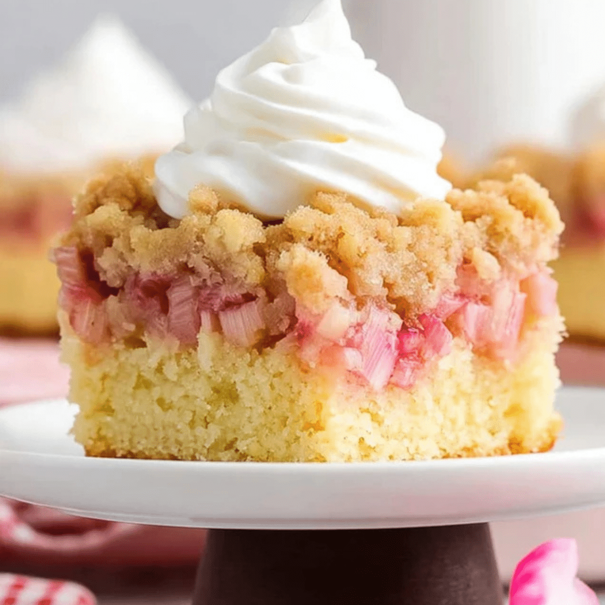Rhubarb Coffee Cake