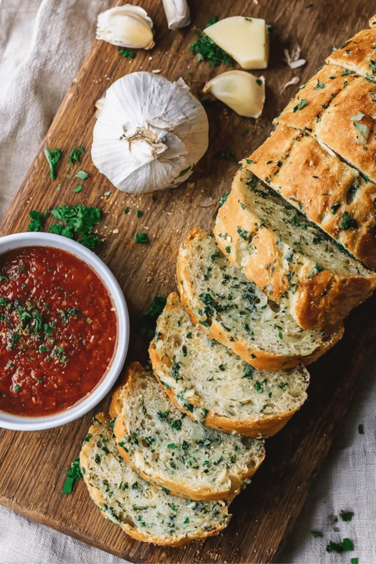 Sourdough Garlic Bread