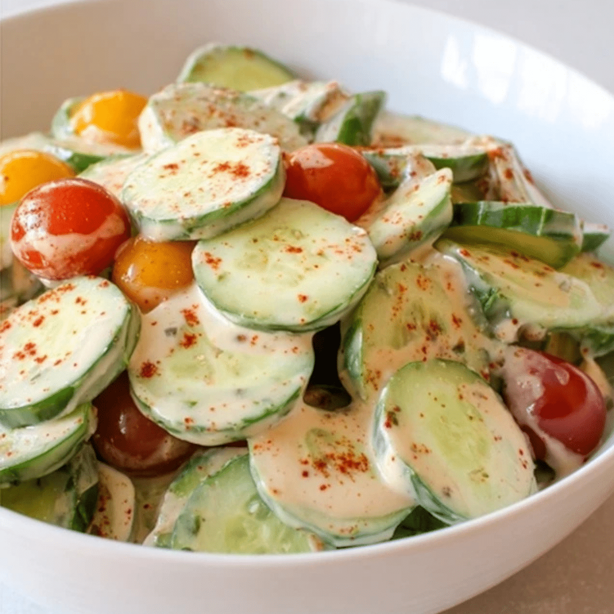 Tajin Cucumber Salad