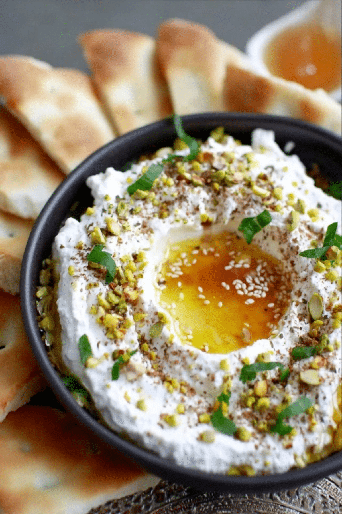 Whipped Feta with Honey Dip