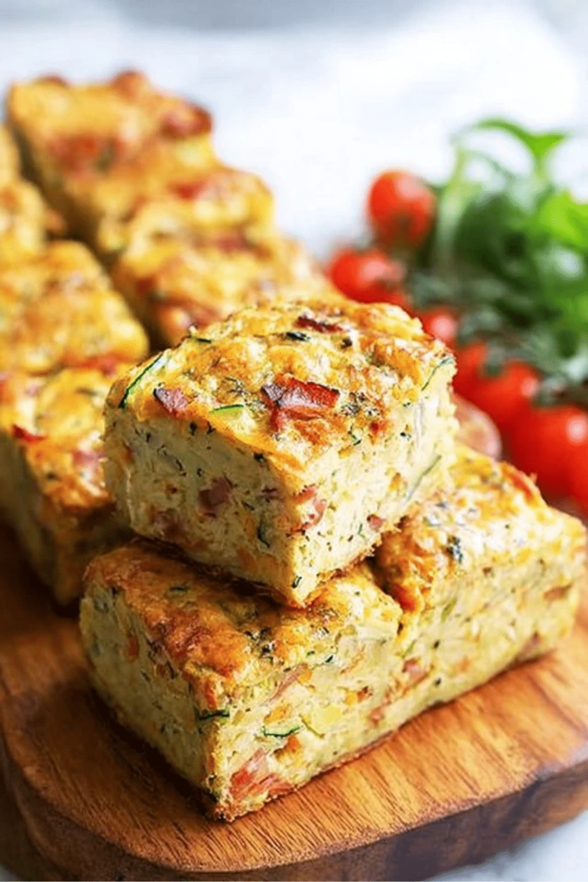 Zucchini and Bacon Slice