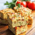 Zucchini and Bacon Slice