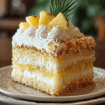 pineapple coconut dream cake