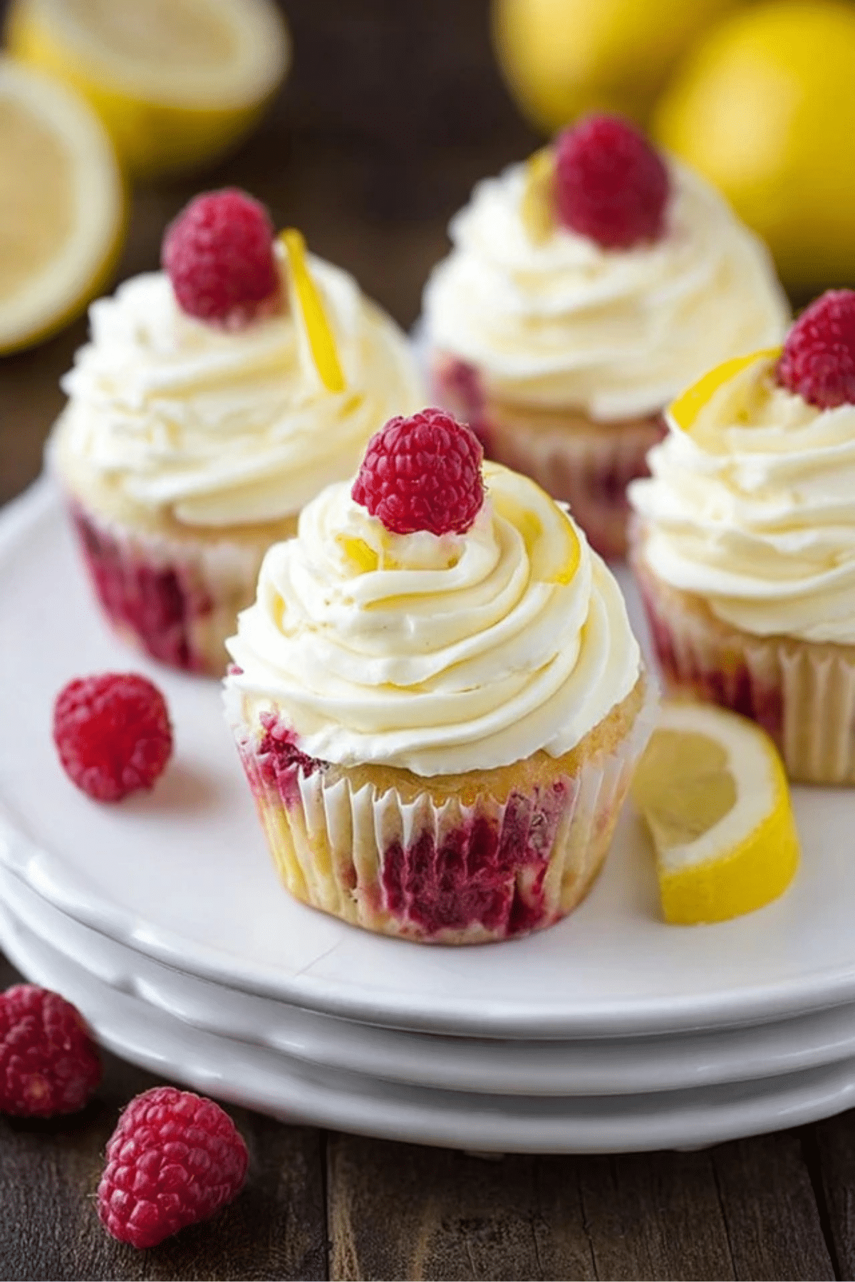 raspberry lemon heaven cupcakes