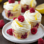 raspberry lemon heaven cupcakes