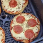 Air Fryer Bagel Pizzas
