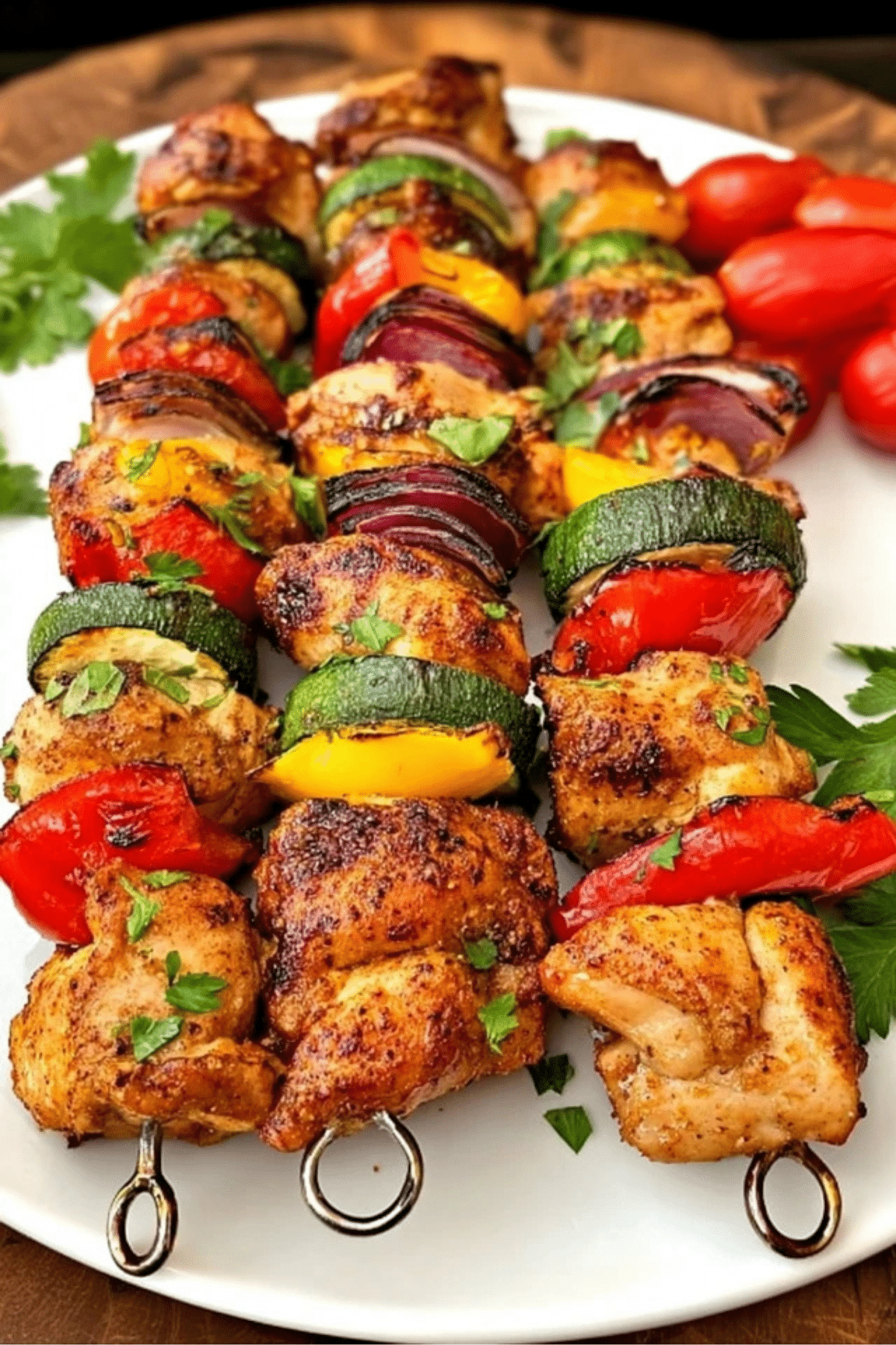 Air Fryer Chicken Kebabs