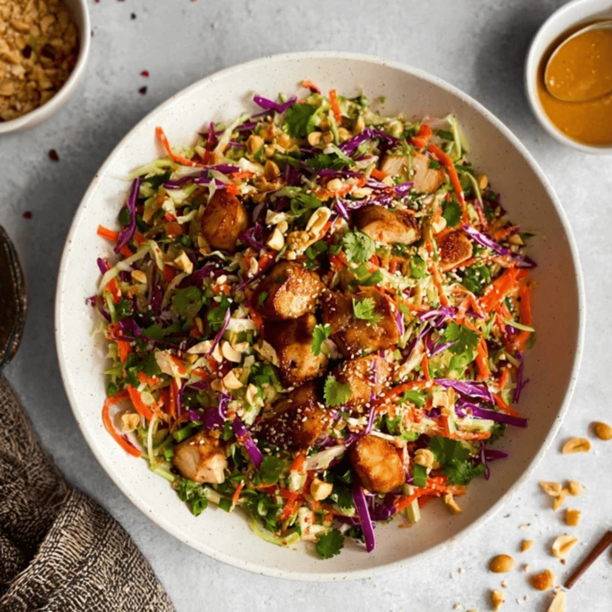 Asian Chicken Crunch Salad