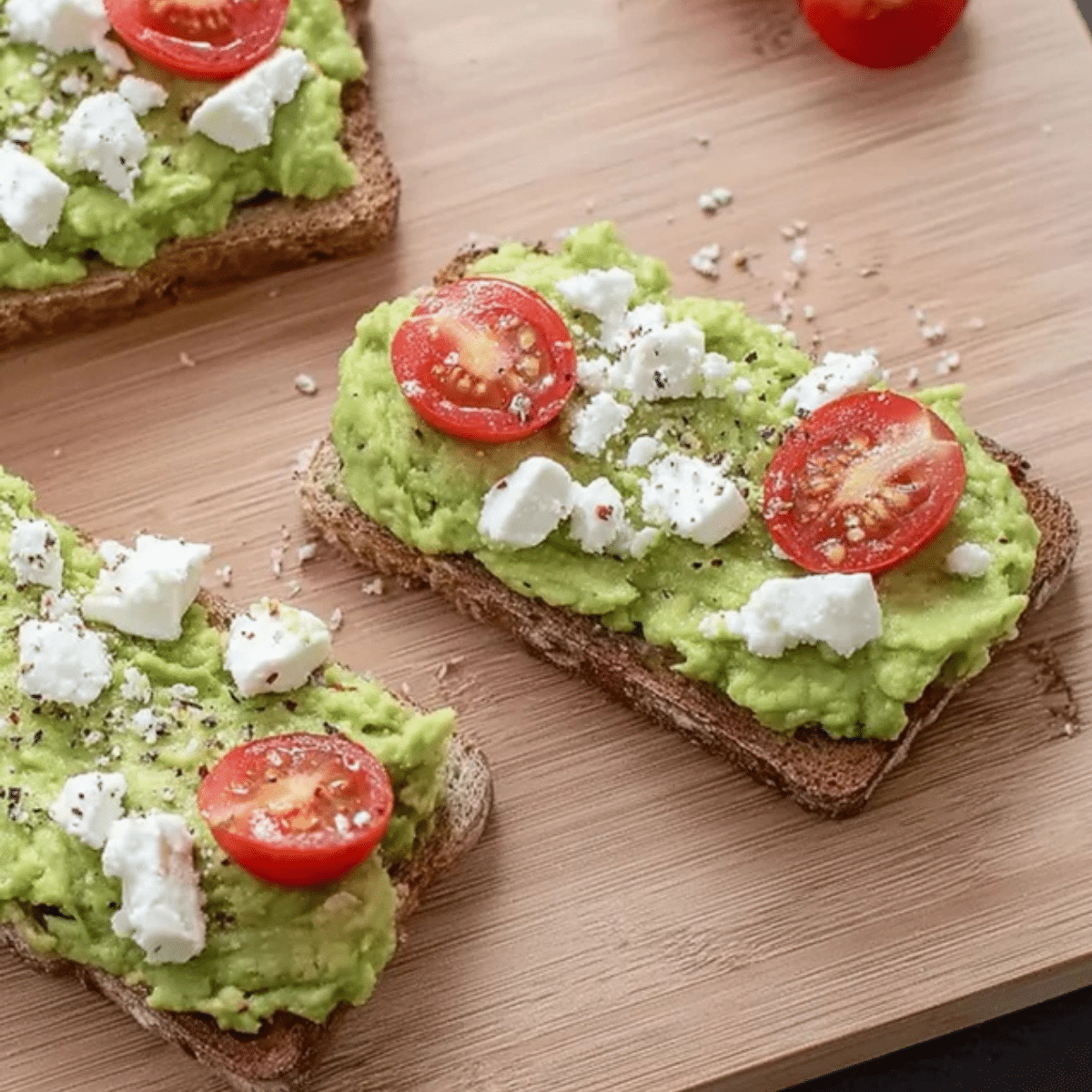 Avocado And Feta Toast