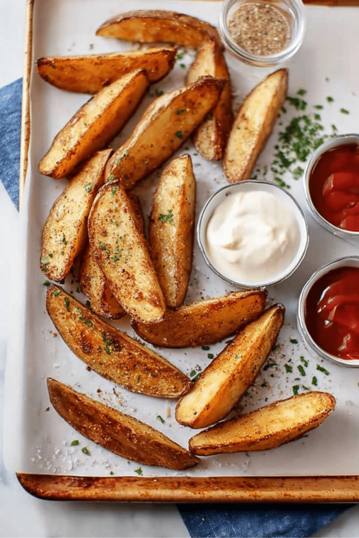 Baked Potato Wedges