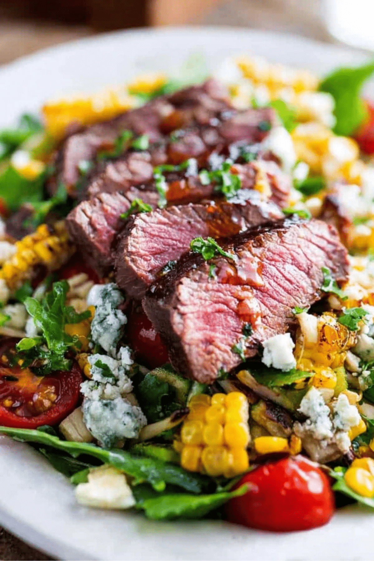 Balsamic Steak Gorgonzola Salad