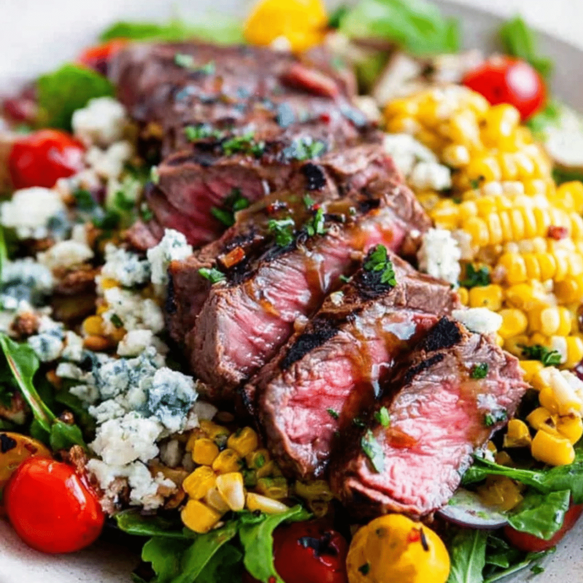Balsamic Steak Gorgonzola Salad