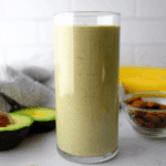 Banana Avocado Almond Milk Smoothie