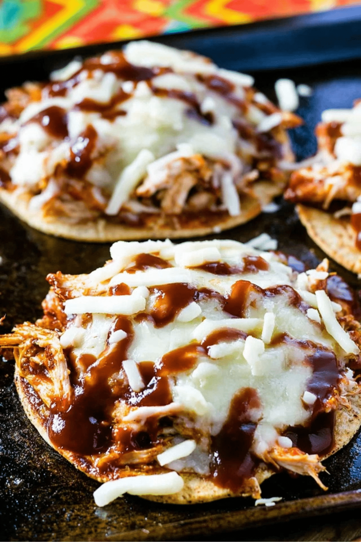 Barbecue Chicken Tostadas