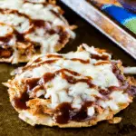 BBQ Chicken Tostadas