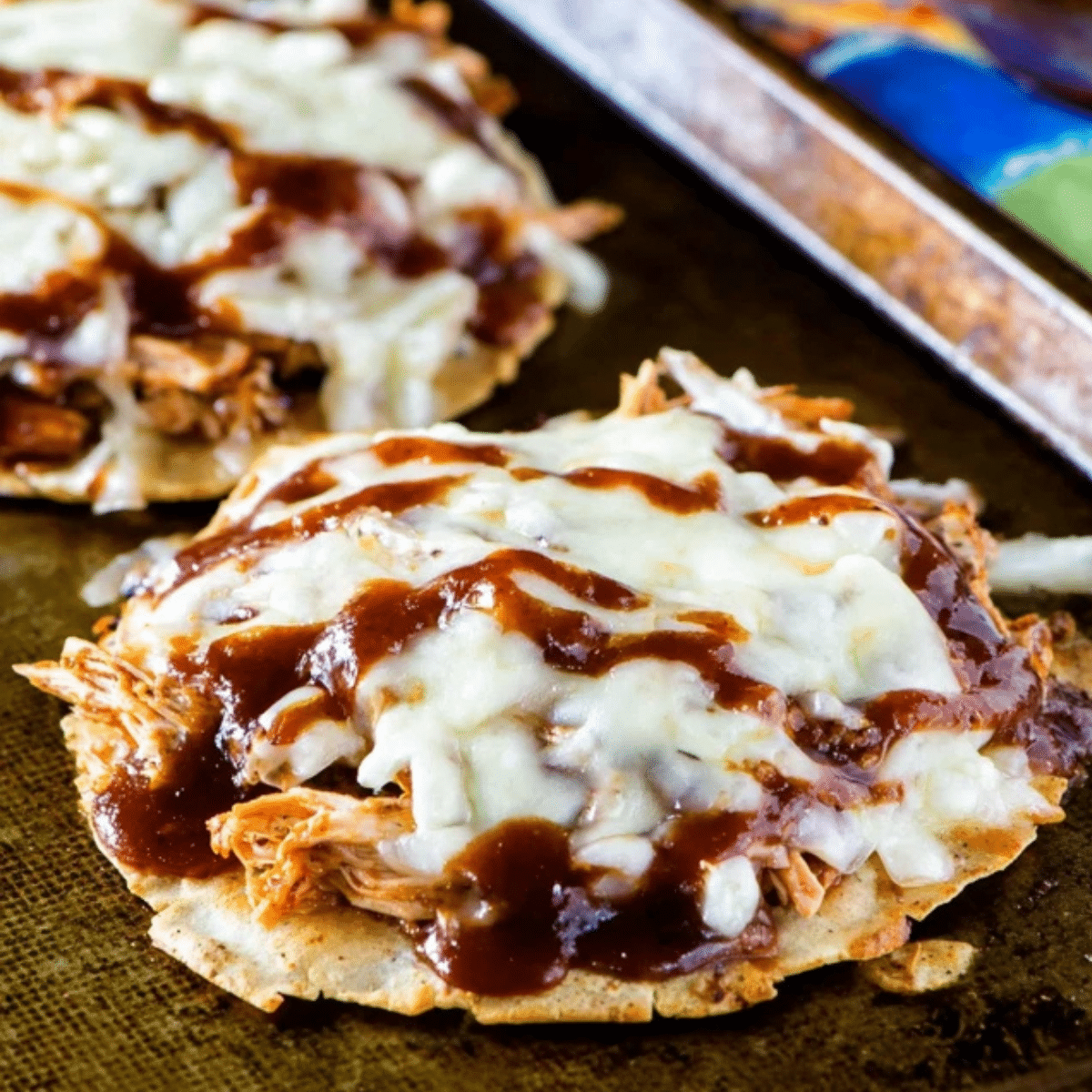 BBQ Chicken Tostadas