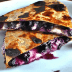Blueberry Breakfast Quesadilla