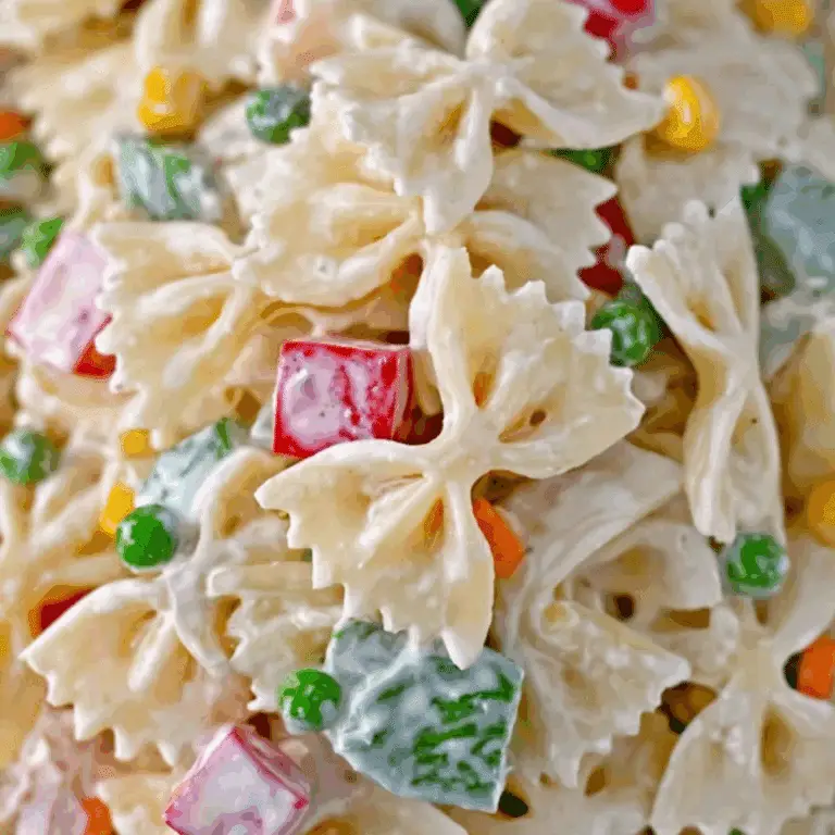 Bow Tie Pasta Salad Easy Creamy Recipe Recipe Maestro bow-tie-pasta-salad-easy-creamy-recipe-recipe-maestro