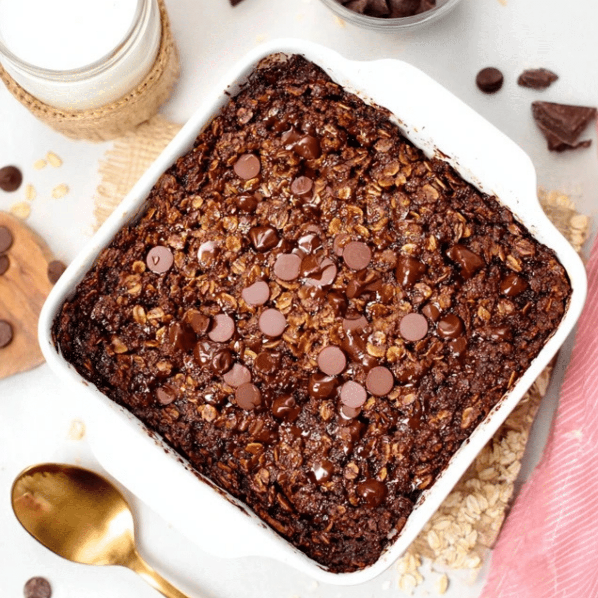 Brownie Baked Oatmeal