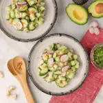 California Roll Cucumber Salad