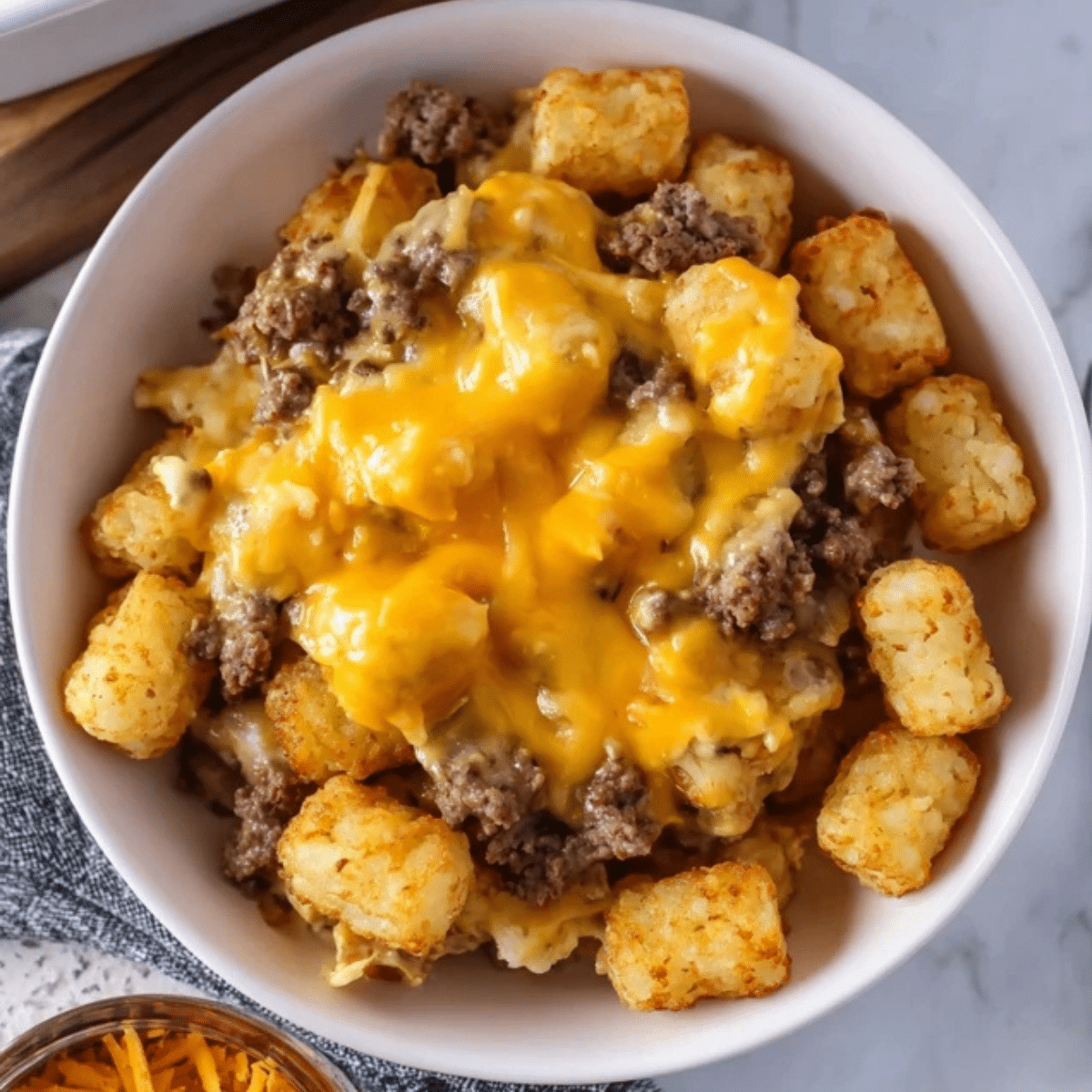 Cheesy Tater Tot Casserole