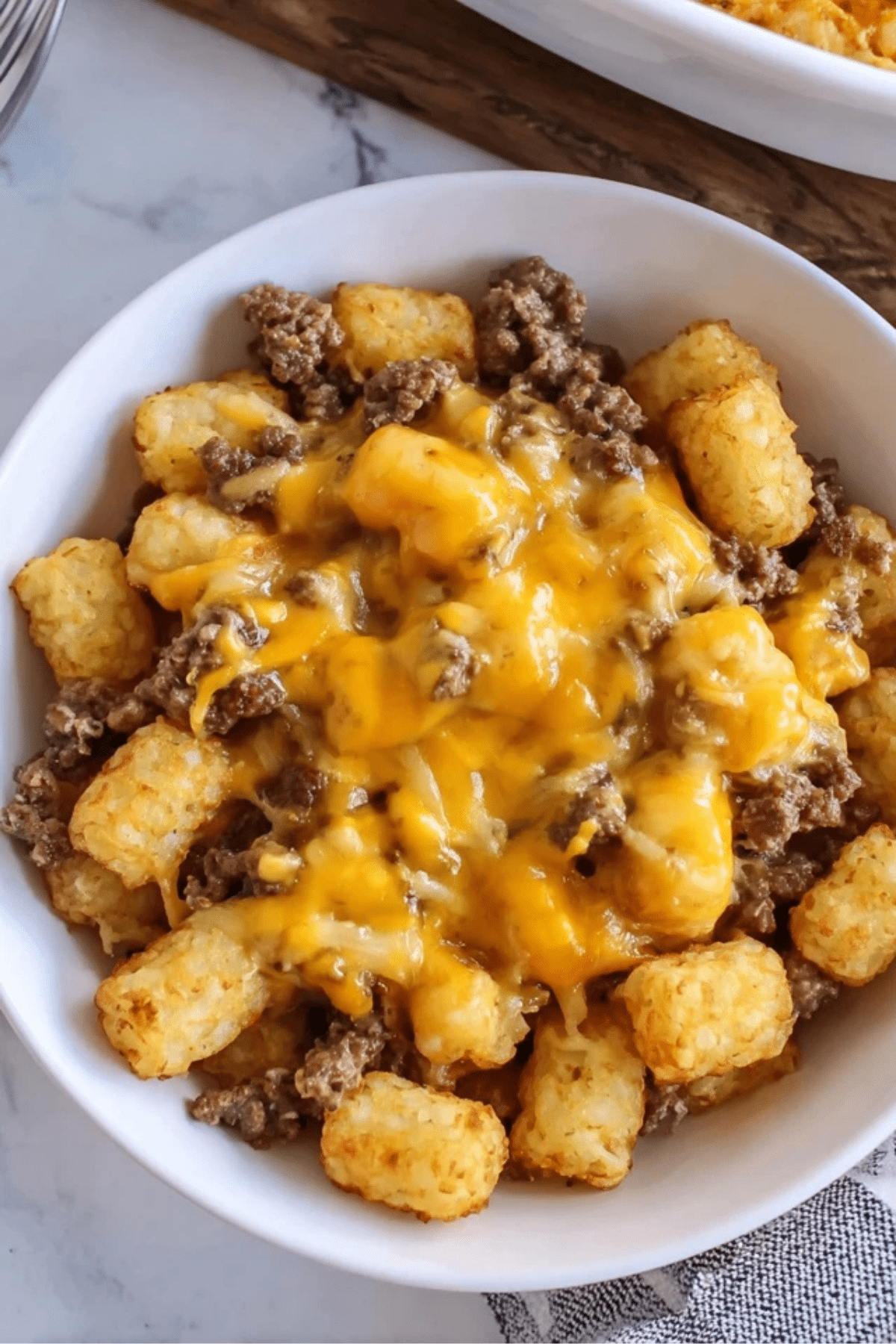 Cheesy Tater Tot Casserole