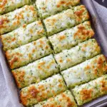 Cheesy Zucchini Breadsticks