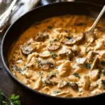Chicken Stroganoff with Mushrooms