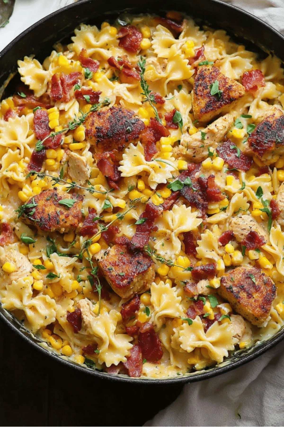 Chicken and Corn Pasta