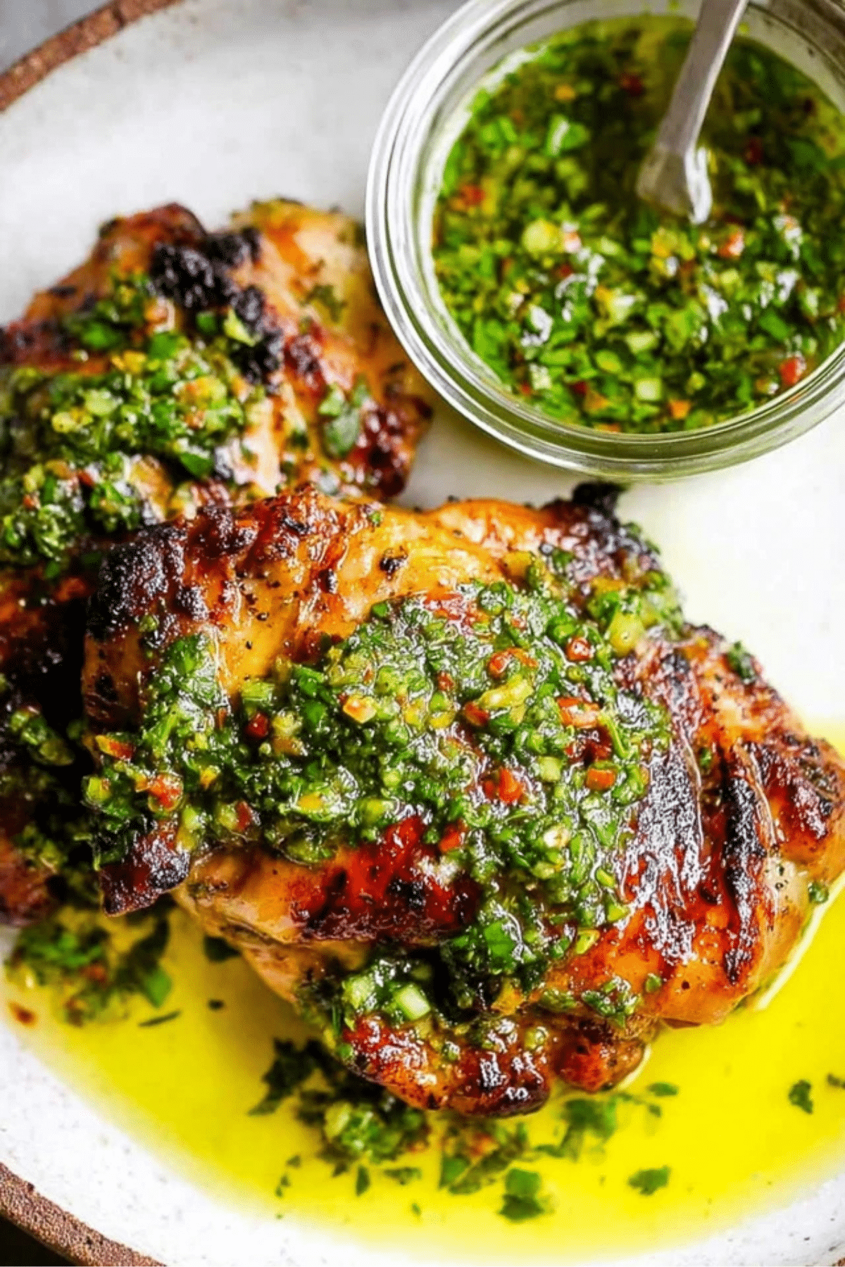 Chimichurri Chicken Thighs