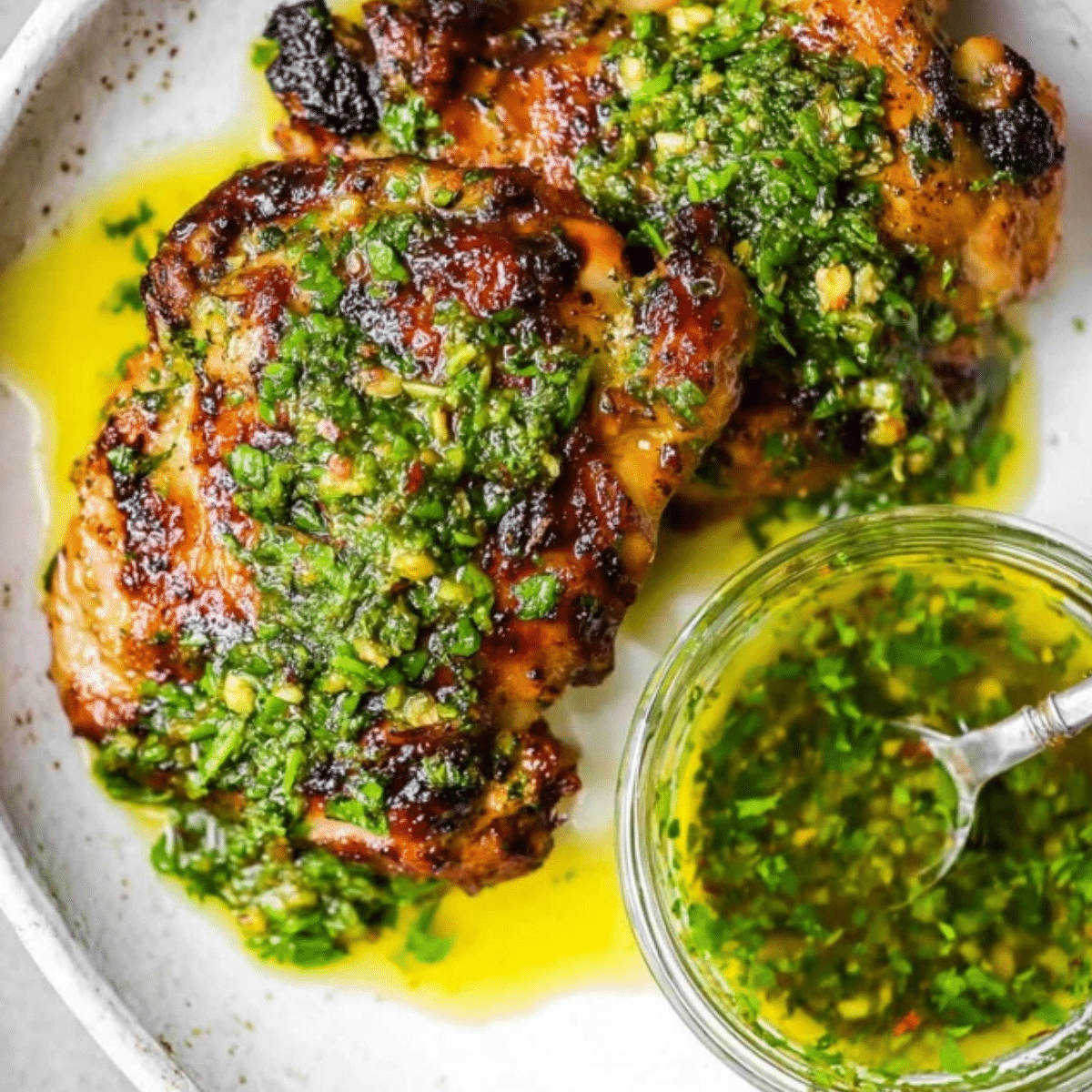 Chimichurri Chicken Thighs