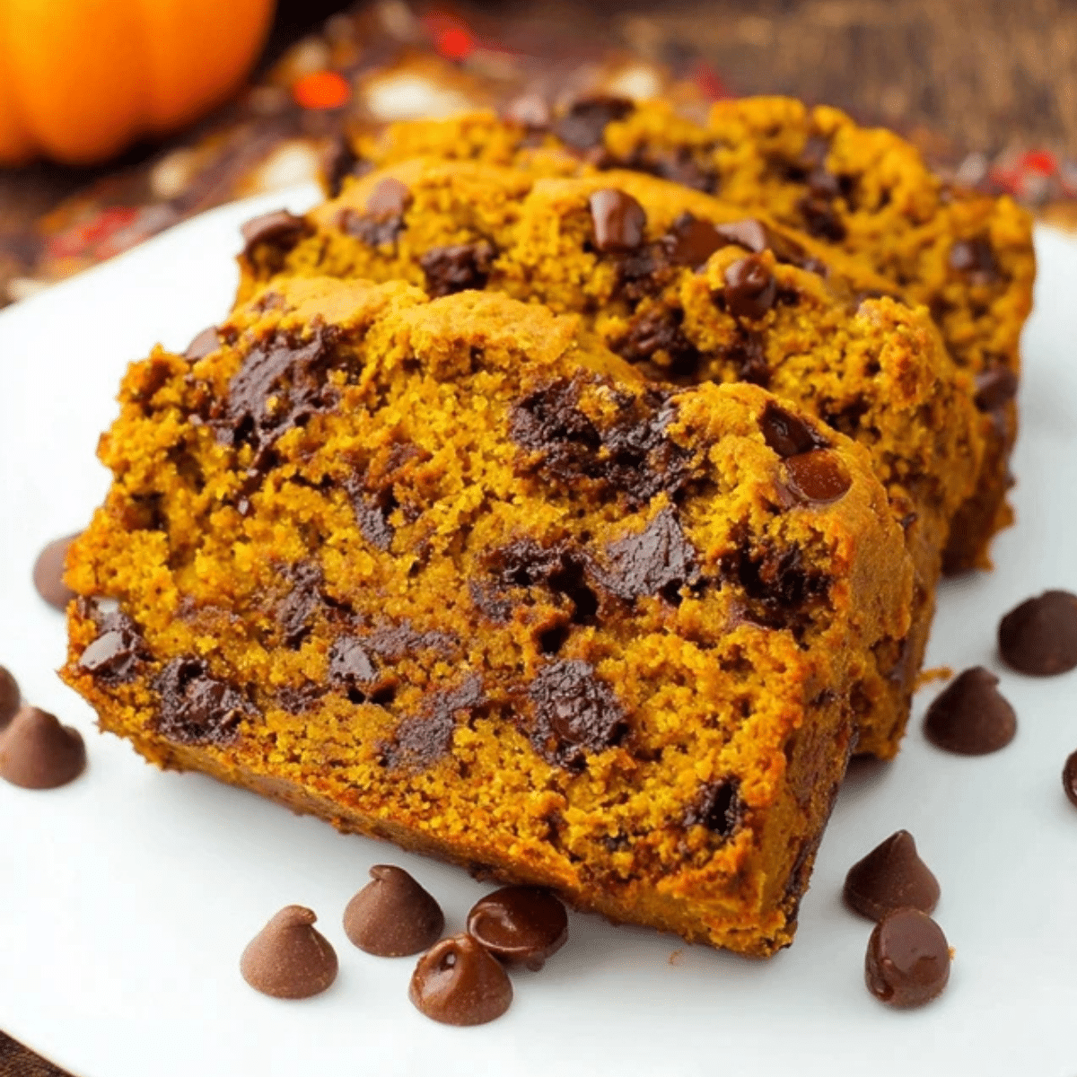 Chocolate Chip Pumpkin Bread